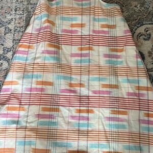 Colorful Geometric Patterned Dress